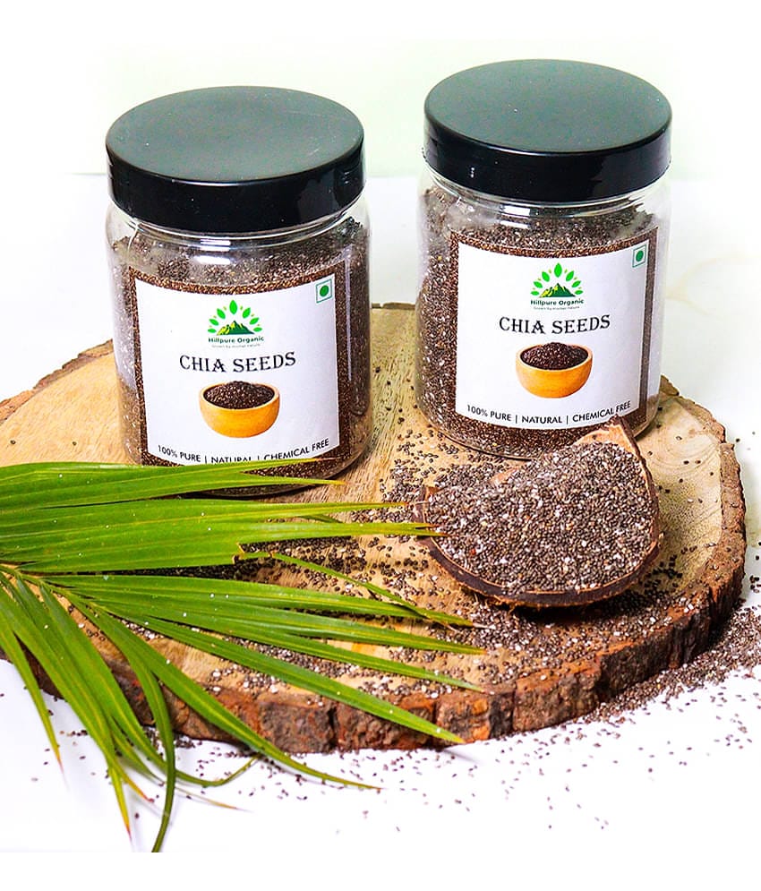 Hillpure Organic Chia Seeds ( Pack of 2 )