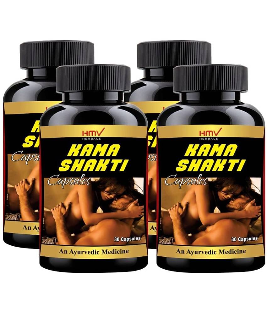HMV Herbals Kama Shakti Men Power Herbal Capsule 120 no.s Pack Of 4