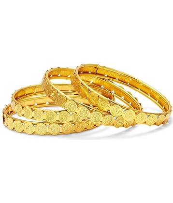 Sukkhi Golden Bangle Set of 4