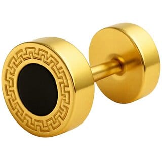 Mens Earring (Round Stud Style)