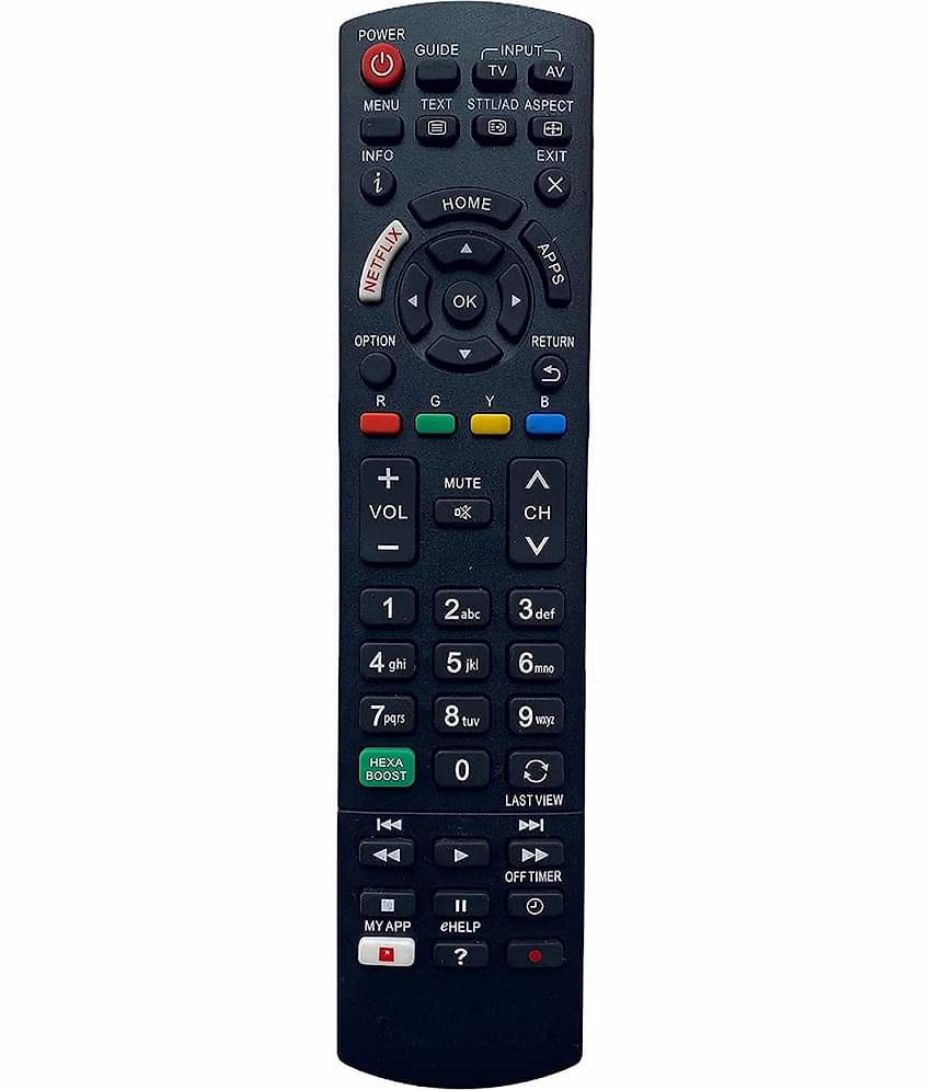 Hybite Panasonic LCD/LED TV Remote Compatible with Panasonic Netflix Function