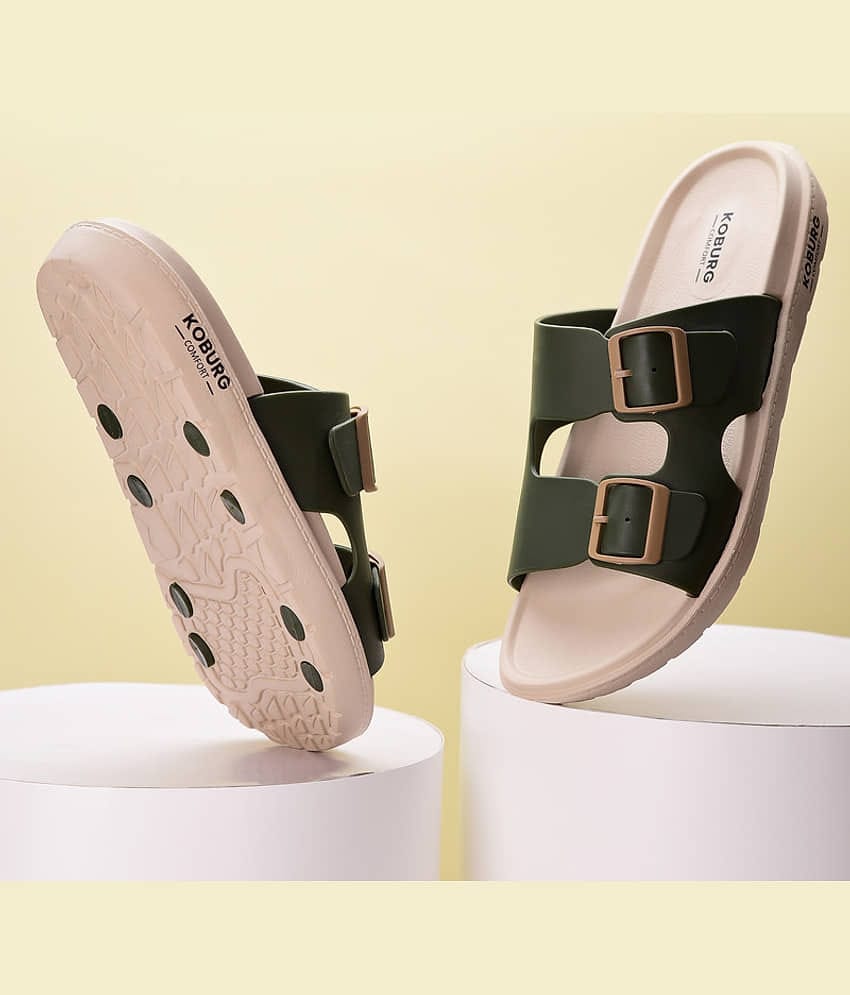 koburg Green Men's Daily Slipper