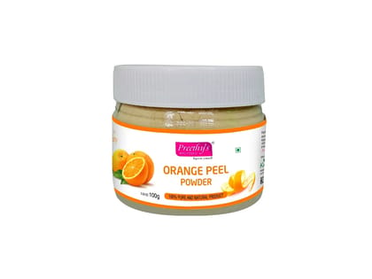 Preethy's Boutique Orange Peel Powder 100 gm (Size - 100gm) by Kerala Naturals Preethy's Boutique Orange Peel Powder 100 gm (Size - 100gm) by Kerala Naturals