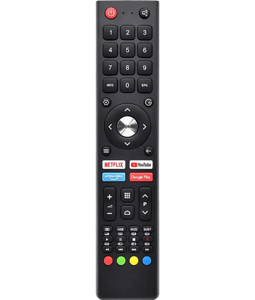 CRYSTONICS Without Voice TV Remote Compatible with BPL 4K Ultra HD Smart TV Remote