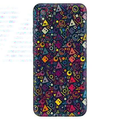 Mingles Art POCO C3 Premium Embossed Mobile cover