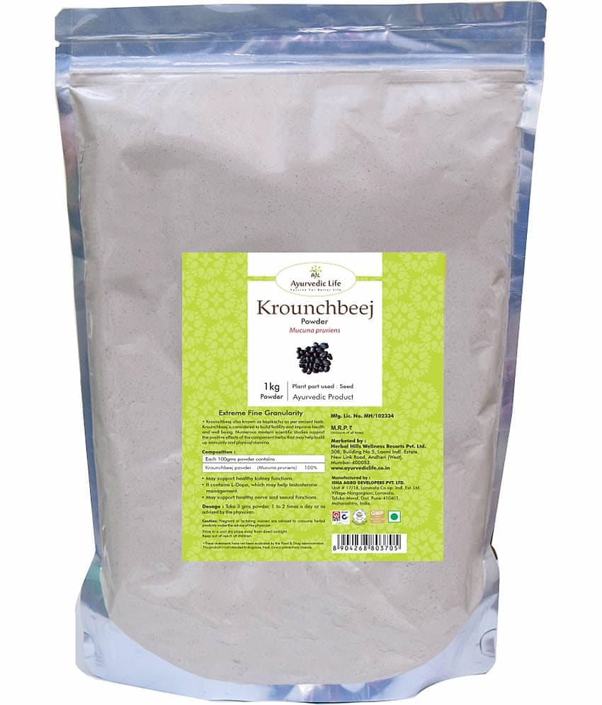Ayurvedic Life Krounchbeej Powder 1 Kg Pack of 1