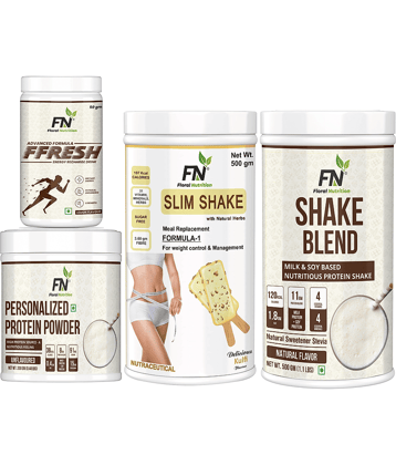 Floral Nutrition Formula 1 Shake, Protein Powder, FFresh, Shake Blend Protein Shake 1250 gm Kulfi