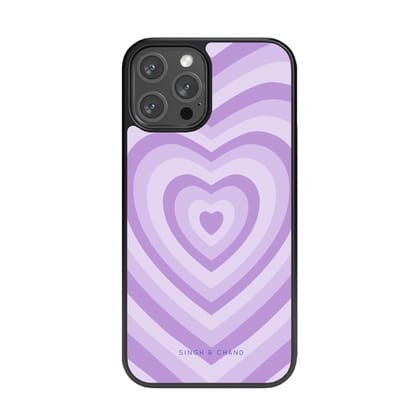 Dusty Lavender Glass Phone Case