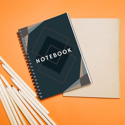 Prsthaa Hardbound Spiral Notebooka | A5 | 160 Undated Ruled Pages | 90 gsm Acid Free Paper | Open Flat and Write Comfortably