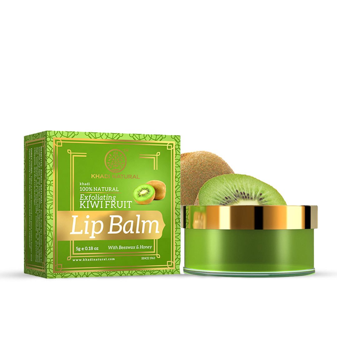 Khadi Natural Kiwi Fruit Lip Balm - 5gm