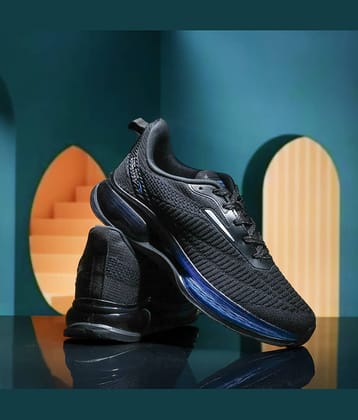 ASIAN TITAAN-07 Black Men's Sports Running Shoes