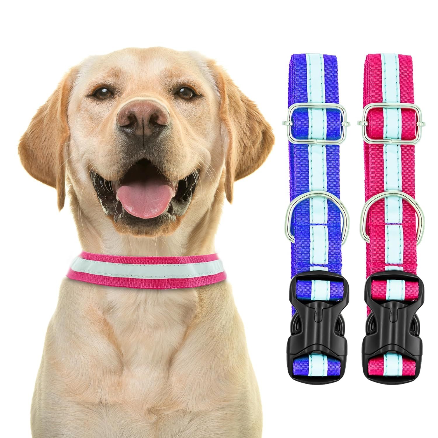 Dog Reflective Collors - 2pcs-TWO