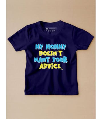 Be Awara Pack of 1 Boys Cotton T-Shirt ( Navy )