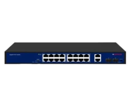 CP-DNW-GPU16G2F2-20 16 Ports Gigabit Unmanaged PoE Switch CP-DNW-GPU16G2F2-20 16 Ports Gigabit Unmanaged PoE Switch