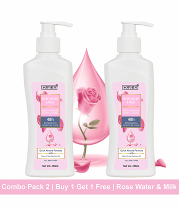 SOPHIN Glowing Skin Lotion For All Skin Type 250 ml ( Pack of 2 )