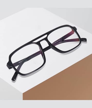 Peter Jones Purple Full Rim Square Computer Glasses ( Pack of 1 )