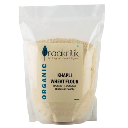 Praakritik Organic Khapli Wheat Atta 5 KG