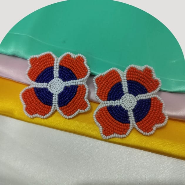 Beaded Ear Tops