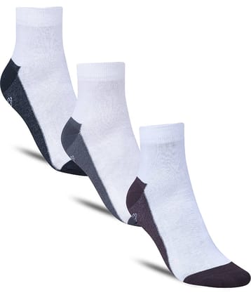 Dollar - Cotton Men's Printed Multicolor Ankle Length Socks ( Pack of 3 )