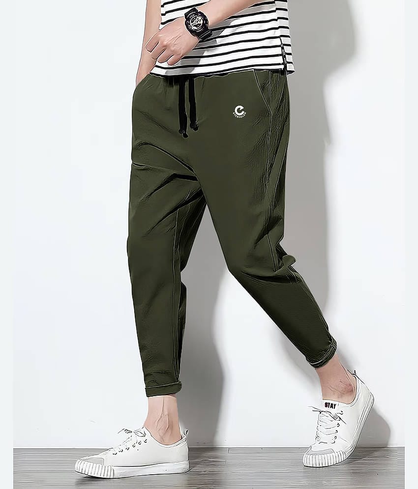 Eyebogler Grey Polyester Men's Trackpants ( Pack of 1 )