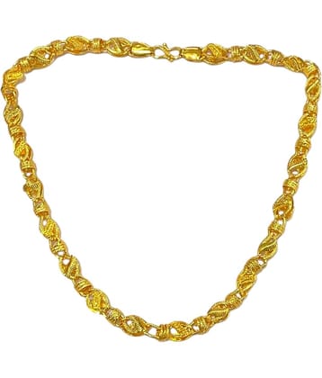 Charms Gold Plated Chain ( Set of 1 )