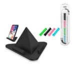 (Combo of 2) Spiral Charger Spring Cable Protector | Phone Stand