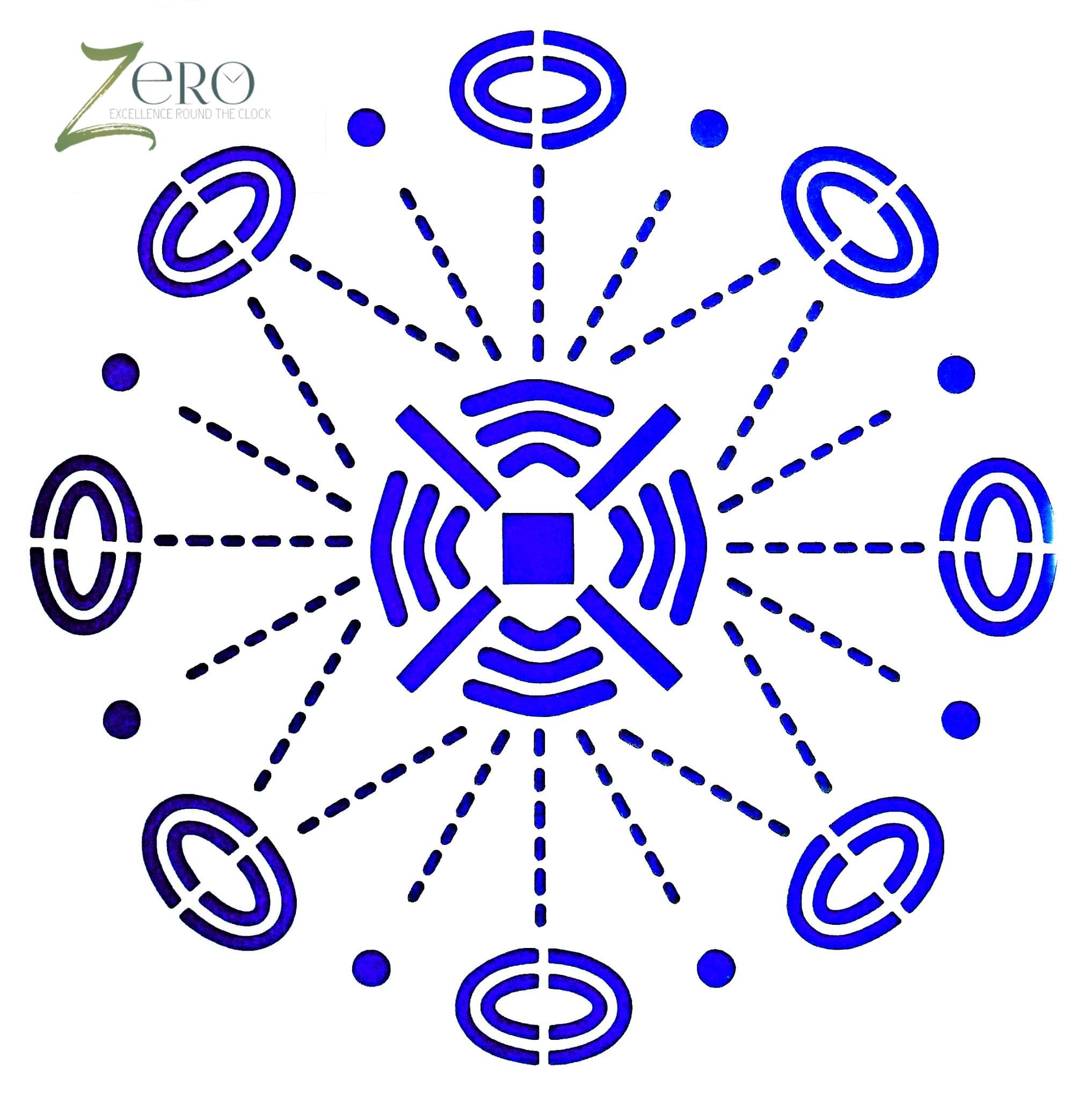 Imported Stencils- 5"*5"- Dots And Circle Graphic Background