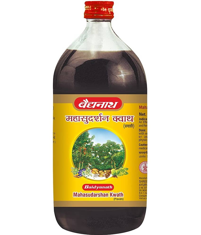 Baidyanath Mahasudarshan Kwath Liquid 450Ml