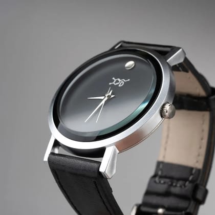 Dopamine Sleek Black Wrist Watch