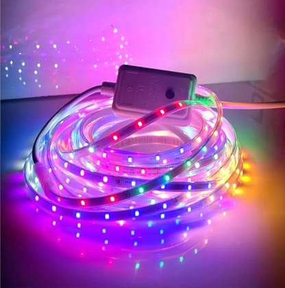 10M Rope Light Waterproof High Brightness for Indoor/Outdoor Use 1200 LEDs 10 m Multicolor Steady Strip Rice Lights for Bedroom Garden Birthday & Festive Decor Diwali Lights
