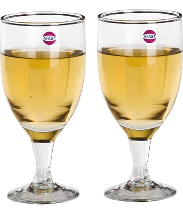 Somil Wine  Glasses Set,  180 ML - (Pack Of 2)