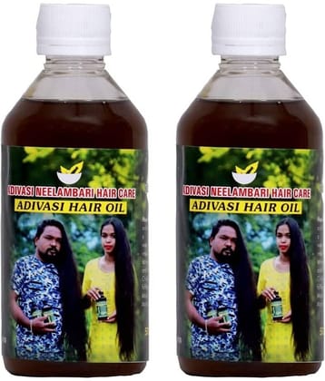 ADIVASI NEELAMBARI - Hair Growth Rosemary Oil 200 ml ( Pack of 2 )