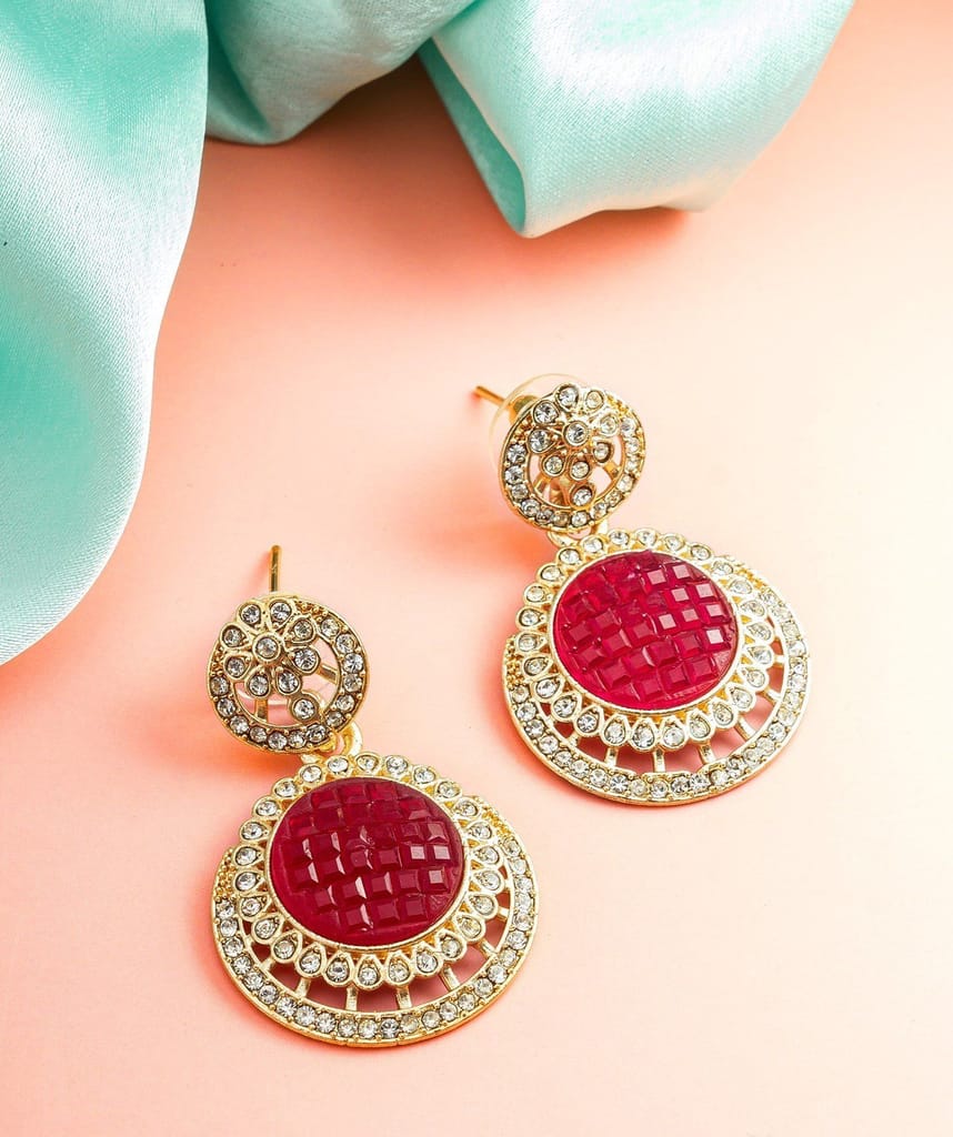Morison Golden Knot Earrings Simple and Sophisticated Style - Earrings | Buy online on ZillyBuy