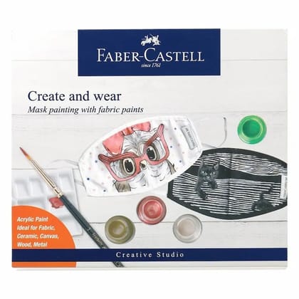 Faber Castell Create And Wear Mask Painting Kit