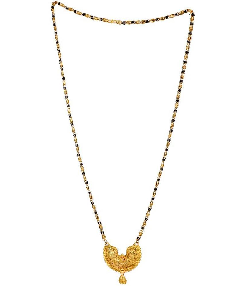 Shankhraj Mall Gold Plated Letest & Designer Mangalsutra For Women-100228