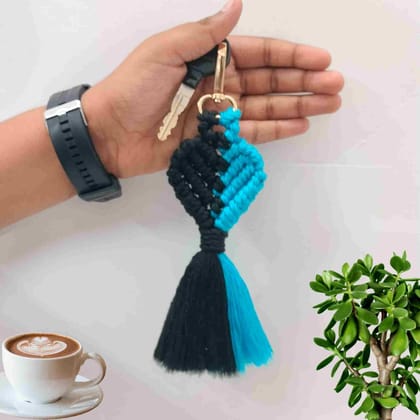 Tailored Knots Heart Keychain HKC07