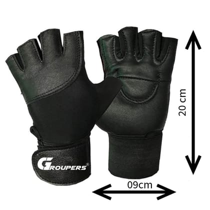 GROUPERS Combo Set of Duffle Canvas Bag with Gloves