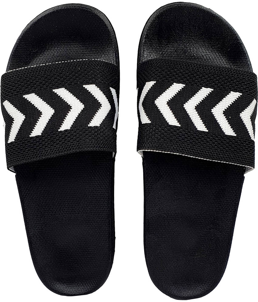 Pampy Angel - Black Women's Slide Flip flop