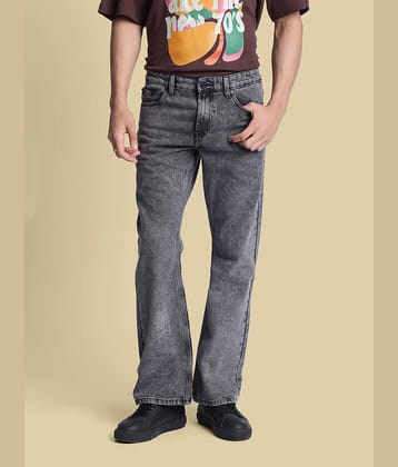 Bene Kleed Dyed Men's Jeans - Charcoal ( Pack of 1 )