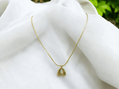 Gold Heart Shaped Pendant