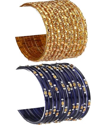 Somil Multicolor Bangle Set ( Pack of 24 )