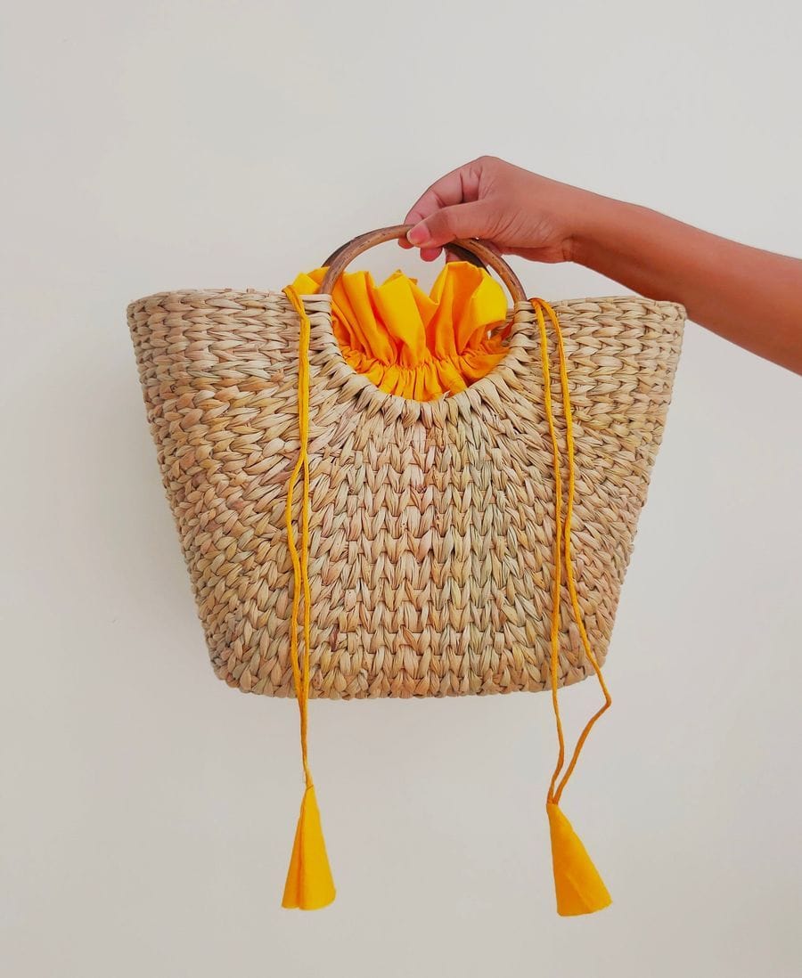 Handmade Kauna x Cotton Bag