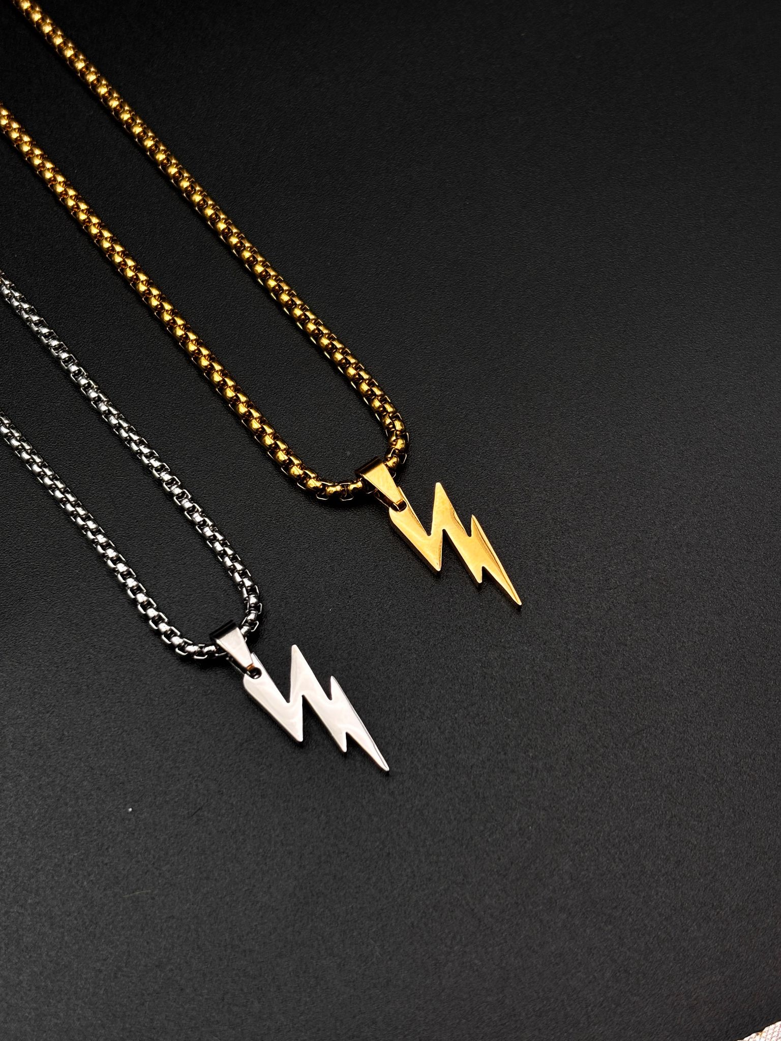 Flash Necklace-Gold