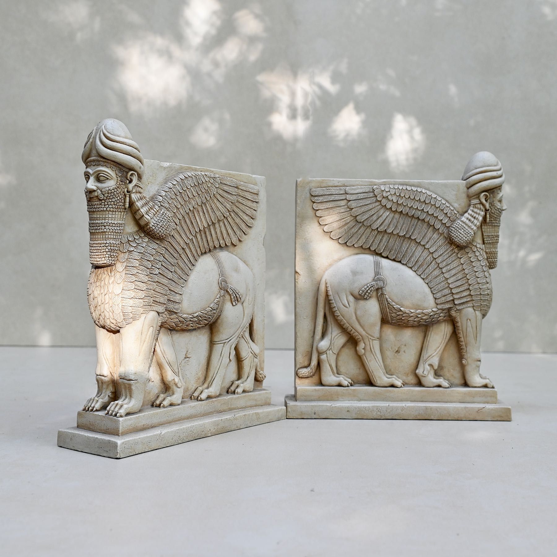Assyrian Lamassu Bookends