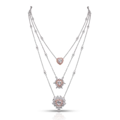 Juliette - 3 Layer Heart Necklace