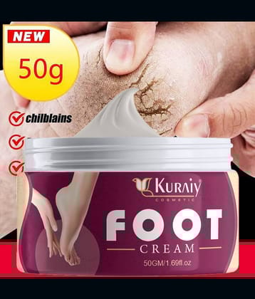 KURAIY Foot Crack Cream For Dry Cracked Heels & Feet Foot Cream (50gm)