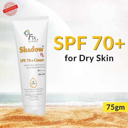 Shadow Rx SPF 70+ Cream-75g