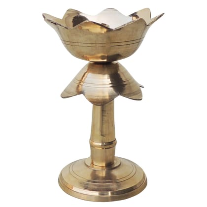 Brass Kamal Stand Deepak No. 00 (FMAS634 X)