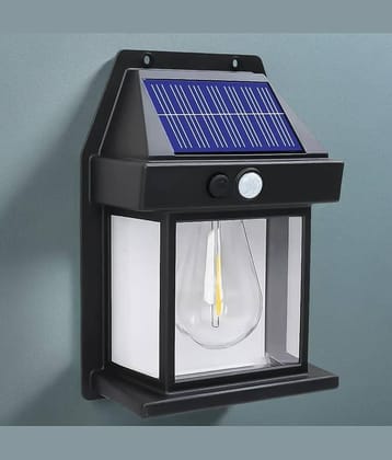 SPARKWORLD 5W Solar Outdoor Wall Light ( Pack of 1 )
