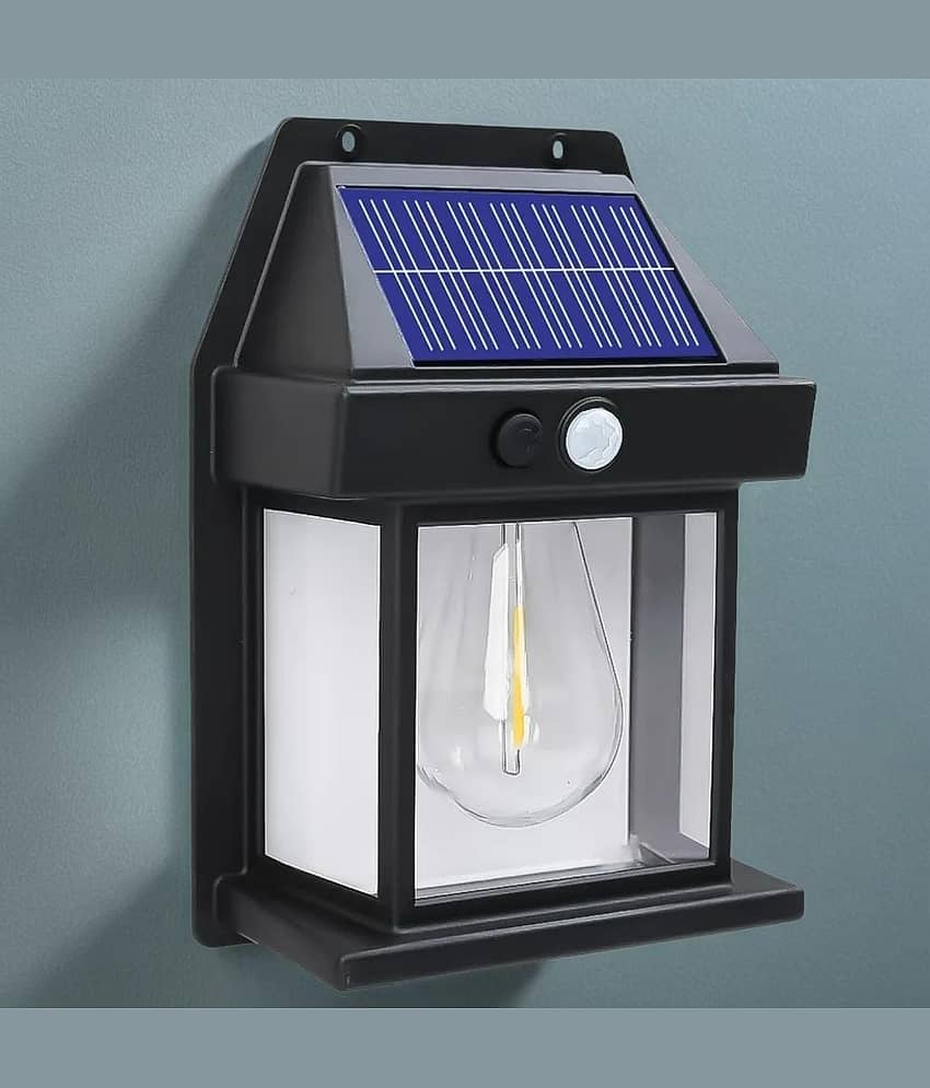 SPARKWORLD 5W Solar Outdoor Wall Light ( Pack of 1 )